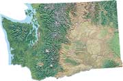 Eastern Washington map of wildlife and recreation areas