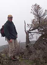 At the divide between Ancient Lakes and Dusty Lake