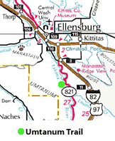 Umtanum Trail map