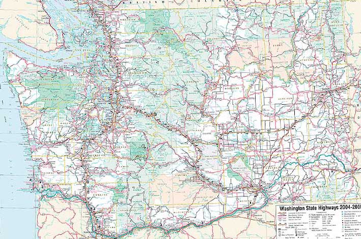Washington State maps collection